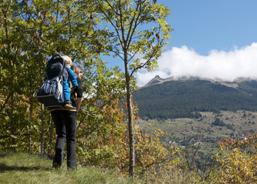 Portage en sac à dos